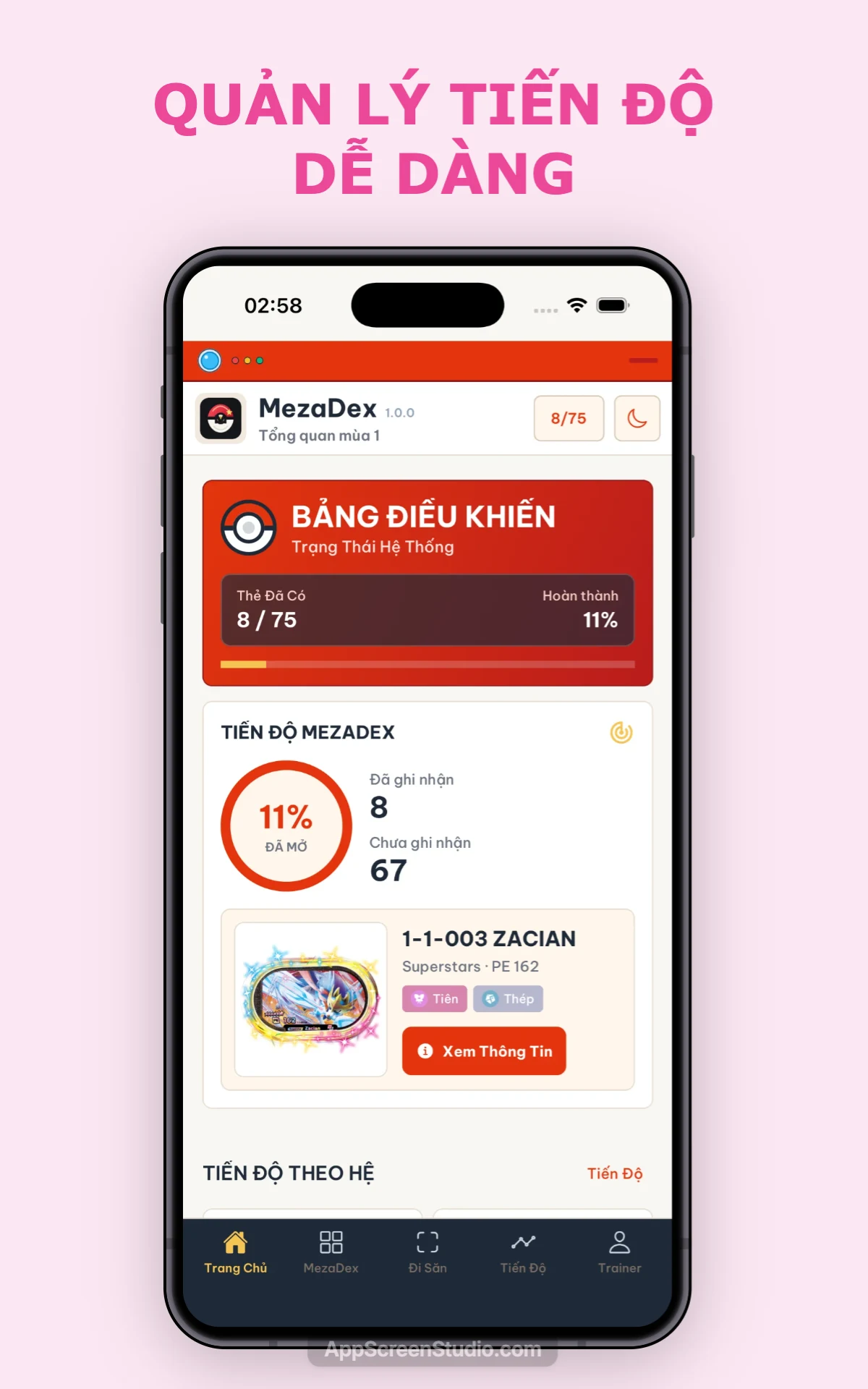 MezaDex - Tag Collector screenshot