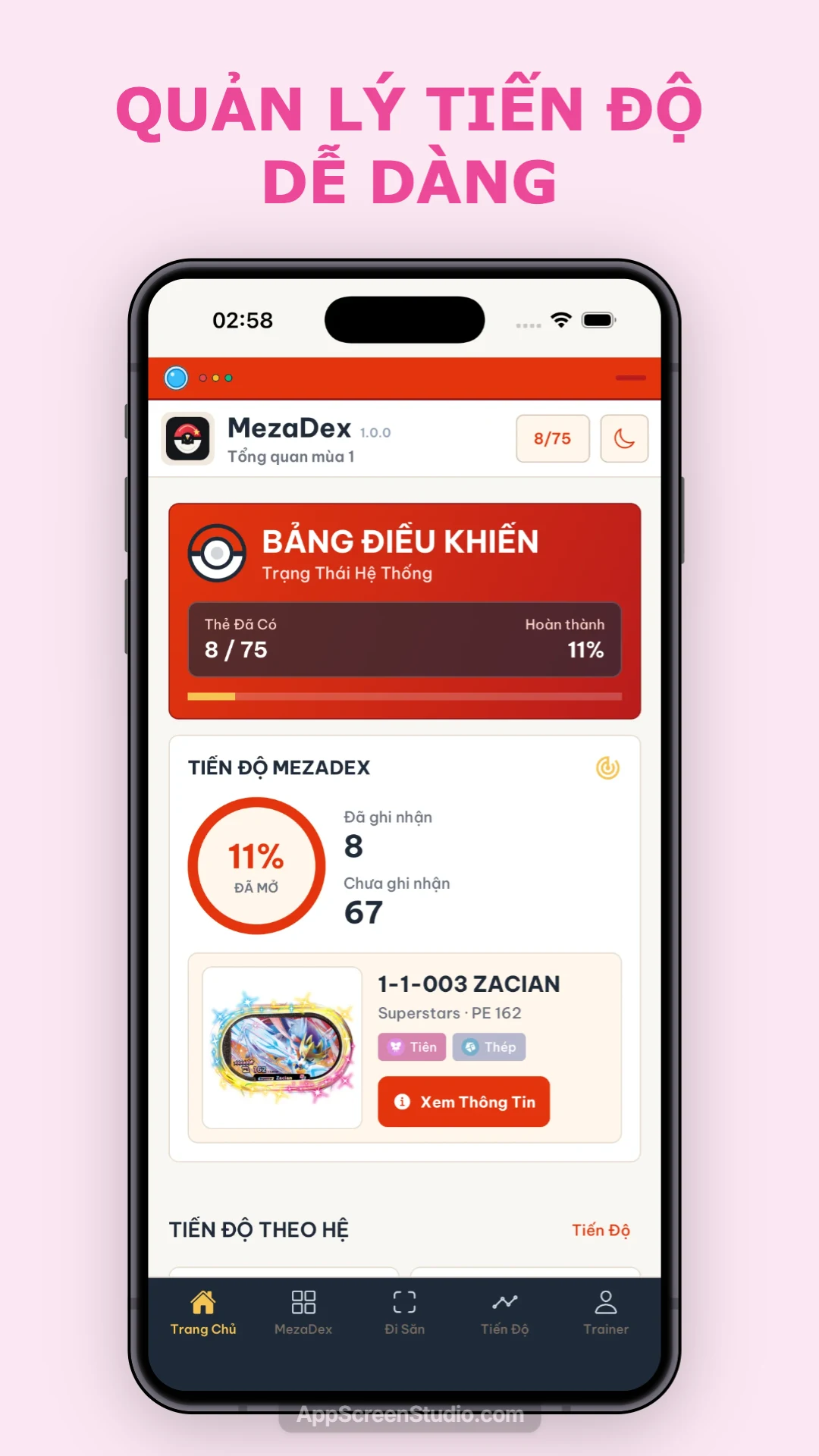 MezaDex - Tag Collector screenshot